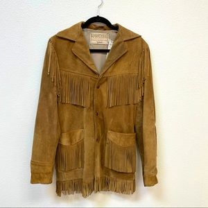 Rancher Suede Fringe Jacket Size S